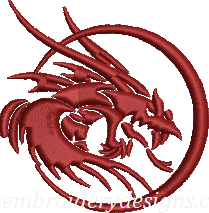 badge logo dragon