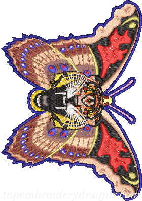 butterfly tiger logo