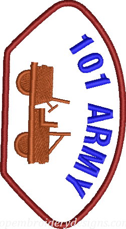 badge logo 101 army