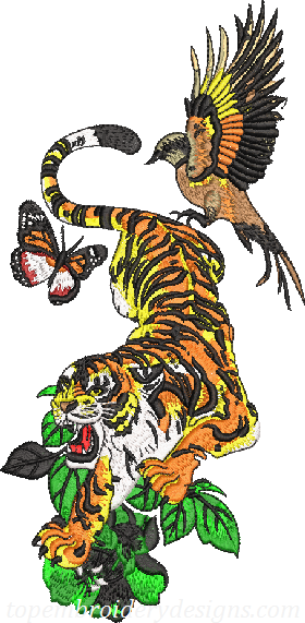 tiger bird