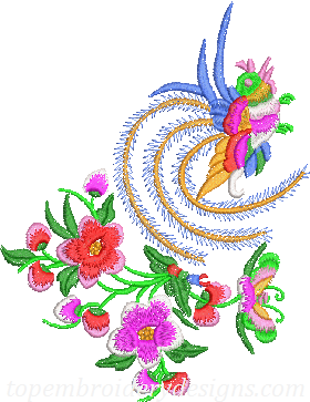 beautiful flower phoenix